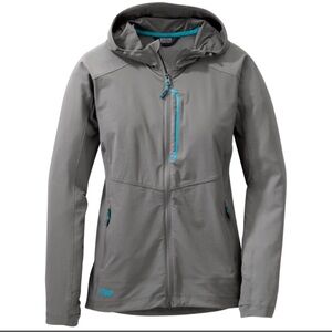 Outdoor‎ Research Ferris Hooded Gray Jacket Women's Medium